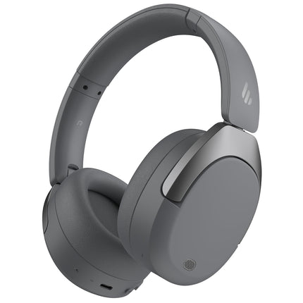 Edifier W830NB Wireless Over-Ear Headphones with -45dB ANC, 94-Hour Battery, LDAC Hi-Res Sound, Spatial Audio, Fast Charging, Bluetooth V5.4 - Grey