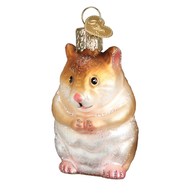 Vana Maailma Jõululoomade Kollektsioon Klaasist Ehted Jõulupuule, Hamster