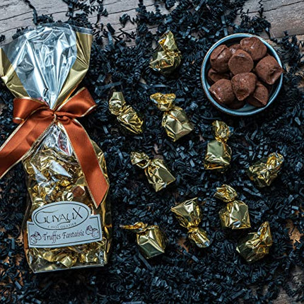 Gift set Prosecco with chocolate truffles in beautiful gift packaging