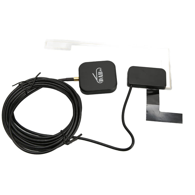 Pure Highway 600 auto DAB-raadio adapter, DAB-autoraadio adapter, 17 x 14 x 5 autokomplekt, digitaalse ringhäälingu DAB DAB-boksi raadiovastuvõtja adapter antenniga Androidile