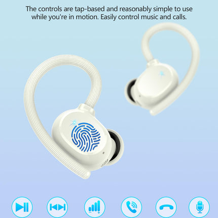 Bluetooth-kõrvaklapid spordile, 2025. aasta kõrvasisesed kõrvaklapid, juhtmevabad Bluetooth 5.3 HD-mikrofoniga, suurepärane heli, 128 tundi mänguaega, mugav sobivus, kahekordne LED-ekraan, IP7 veekindlad kõrvaklapid kõrvakonksuga