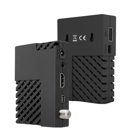 Hd-line DVB-S2 Mini Satellite Receiver - Ready-to-use current channels, Full HD 1080p, HDMI/AV/USB/RS232, IR-EX support, Plug &amp; Play, Energy-saving, High-performance TV satellite receiver