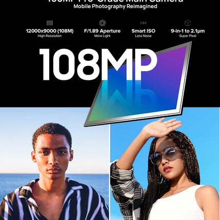 Ulefone Armor 17 Pro 4G Outdoor Smartphone ohne Vertrag, Helio G99 13GB+256GB Outdoor Handy, 5380mAh Akku 66W, 6,58" FHD+, 108MP Kamera, Android 12 IP68 Handy ohne Vertrag, Dual SIM NFC OTG GPS