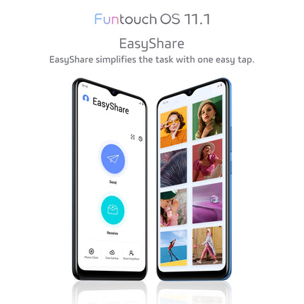 VIVO Y01 nutitelefon, 5000 mAh aku, 6,51-tolline Halo FullView, 13 MP tagakaamera, näotuvastus, 3D Slim, Funtouch OS 11.1, 3+32 GB