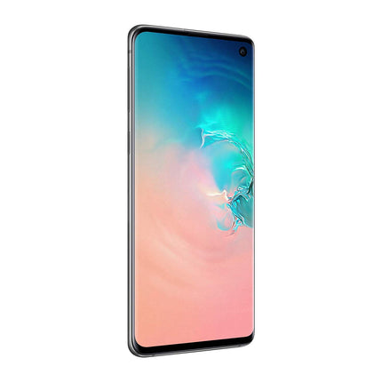 Samsung Galaxy S10 nutitelefon (15,5 cm (6,1 tolli) 128 GB sisemälu, 8 GB muutmälu, prismavalge) - [Standard] saksa versioon