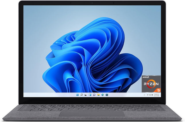 Microsoft Microsoft Surface Laptop 4, 13,5-tolline sülearvuti (Ryzen 5, 8 GB RAM, 256 GB SSD, Windows 11 Home) Platinum