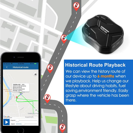 TKMARS Tracker Car GPS 4G, tugev magnetiline veekindel tasuta rakenduse/veebiühenduseta, ilma tellimuseta, kadumisvastane reaalajas jälgimisseade autole, sõidukile, veoautole ja autopargile TK905B