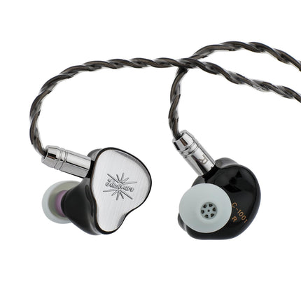 LINSOUL Kiwi Ears KE4 kõrvamonitoriga, 2DD+2BA hübriidkõrvaklapid, mängurikõrvaklapid, HiFi juhtmega IEM, eemaldatava IEM-kaabliga muusikutele ja audiofiilidele