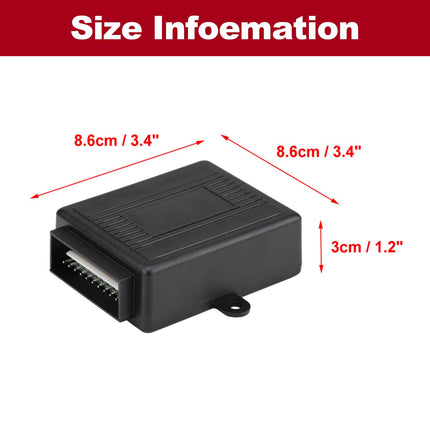 Universal keyless entry system for car door locks, central locking remote control kit for most vehicles