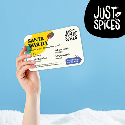 Just Spices suur vürtside advendikalender, 24 mitmekülgset vürtsisegu, üle 100 retsepti ja eriväljaanded