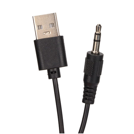 KIMISS juhtmega heliriba subwooferiga, ABS, juhtmega kõlar, HiFi stereo subwoofer, USB toide, 3,5 mm pistik, kaasaskantav pikk