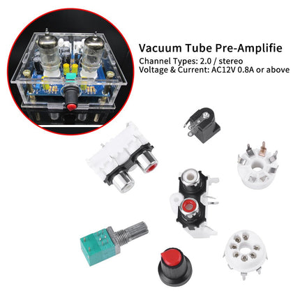 6J1 Vacuum Tube Valve Preamplifier Board Headphone Amplifier Parts Musical Fidelity Kit