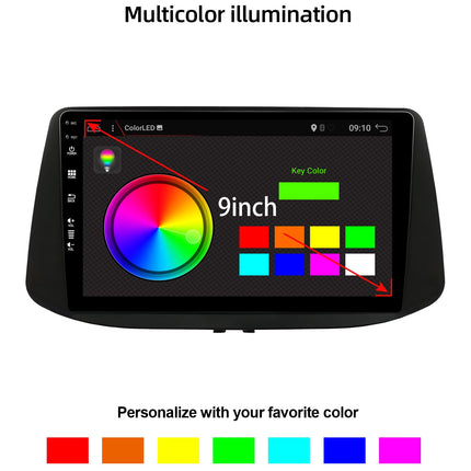 YUNTX [PX6-4G+64G] Android 14 autoraadio Hyundai i30 (2017-2019) mudelile - 9-tolline IPS 2 DIN puuteekraan - kaameraga - DAB/GPS/HDMI/4K/roolil juhtimine/CarPlay/WiFi/Bluetooth 5.0/MirrorLink