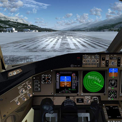 FlightGear Flight Simulator 2023 X Premium DELUXE Edition lennusimulatsiooni 5-kettaga DVD-CD komplekt, mis ühildub Microsoft Windows 11, 10, 8.1, 8, 7, Vista PC ja Maciga | 600+ lennukit ja maastikku üle maailma