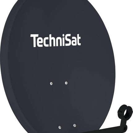 TechniSat TECHNITENNE 70 - Satelliitantenn (70 cm digitaalne satelliitsüsteem, antenn mastikinnitusega, ettevalmistatud 40 mm LNB jaoks) antratsiithall
