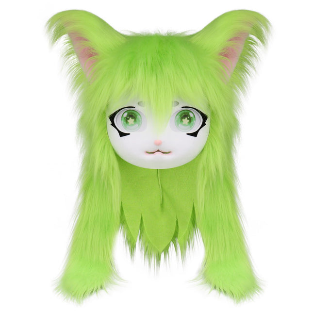 PPFINA kass Fursuit viib maski Halloweeni maskiballile ja kostüümid