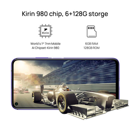 Huawei Nova 5T Dual-Sim 128 GB - Midsummer Purple - [Spanish Version]
