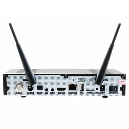 Octagon SF8008 UHD 4K Combo Receiver, Satellite, Cable &amp; DVB-T2 Receiver, E2 Linux &amp; Define OS, DVB-S2X &amp; T2C, with PVR recording function, Gigabit LAN, card reader, Sat to IP, Multistream, H.265, WiFi