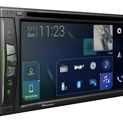 Pioneer AVIC-Z730DAB - haagissuvila ja veoauto versioon, navigatsioon, WiFi, 6,2-tolline puuteekraan, nutitelefoni ühenduvus, Bluetooth, Apple CarPlay, käed-vabad süsteem, 2 USB-porti, DAB/DAB+
