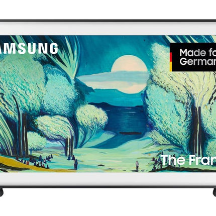 SAMSUNG The Frame LS03F 4K QLED 55-tolline (138 cm) UHD-teler, moodne raamidisain, NQ4 AI Gen2 protsessor, kunstirežiim, kunstipärane pildikvaliteet, One Connect kaabel, Samsung Vision AI nutiteler (2025)