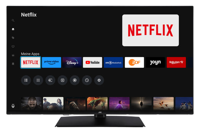 JVC 43-tolline TiVo-toega nutiteler (Full HD, HDR, kolmekordne tuuner, 6 kuud HD+ garantiid kaasas) LT-43VF5355