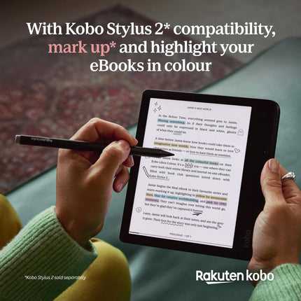 Kobo Libra Color Black Libro Electrónico 7" 32GB Negro