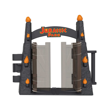 JURASSIC WORLD 30th Anniversary Advent Calendar - 24 doors with mini dinosaurs, human figures, and parts for an exciting play area, for children ages 4 and up, HTK45
