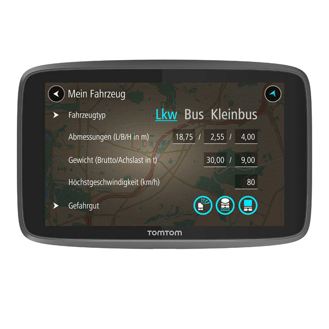 TomTom veoautode navigatsiooniseade GO Professional 520 (5-tolline, veoautode huvipunktid ja marsruudid, liiklusummikute vältimine TomTom Trafficu abil, Euroopa kaardi uuendused, uuendused WiFi kaudu, kvaliteetne kinnitus)