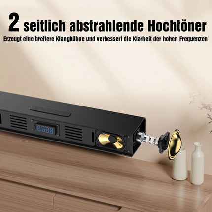 Hiwill 4.1-kanaliline Dolby Atmos heliriba, 320 W teleritele mõeldud heliriba subwooferiga, 2 külgsuunas suunatud kõrgsageduskõlarit, 2 eesmist ruumilise heli kõlarit, kodukino ruumilise heli süsteem telerile, HiElite A41 Pro
