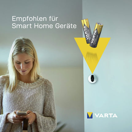 VARTA AA patareid, 40 tk, Power on Demand, leelispatareid, 1,5 V, keskkonnasõbralikus pakendis hoiupakend, ideaalne arvutitarvikute ja nutika kodu seadmete jaoks