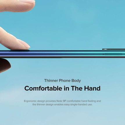 Ulefone Note 9P Smartphone Android 10, 6.52'' Mobile Phone without Contract 16MP Quad Camera, Octa-Core 4GB + 64GB, 3-Card Slot, Dual-SIM, 4500mAh Battery OTG, Face Unlock + Fingerprint Aurora