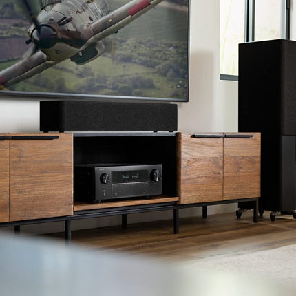 Denon AVR-X2800HDAB 7.2-kanaliga AV-ressiiver, HiFi võimendi Dolby Atmose, DTS:X, 6 HDMI sisendi ja 2 väljundiga, 8K HDMI, Bluetooth, DAB, Wi-Fi, AirPlay 2, HEOS Multiroom, Alexa ühilduv, must