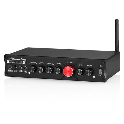 Nobsound HiFi 5.1 Channel Bluetooth Amplifier Stereo Home Theater Power Amp Subwoofer Amplifier Audio Amplifier