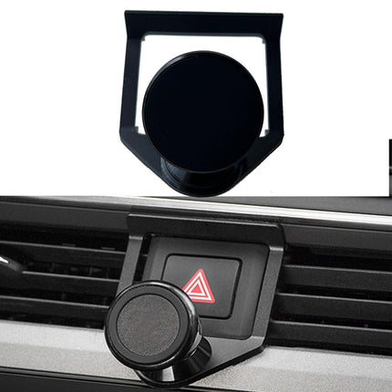 MICMXMO Magnetic Phone Holder Compatible with Audi A4 B9 / A5 F5 2017-2025 Universal Magnetic Holder for Smartphone and GPS 360 Adjustable for Optimal View, Black