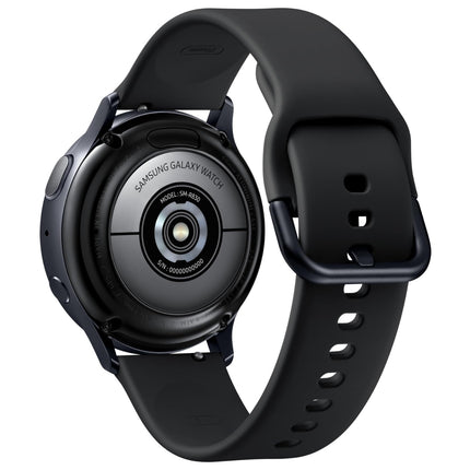 Samsung Galaxy Watch Active2, aluminum fitness tracker, large display, long-lasting battery, water-resistant, 40 mm, Bluetooth, black