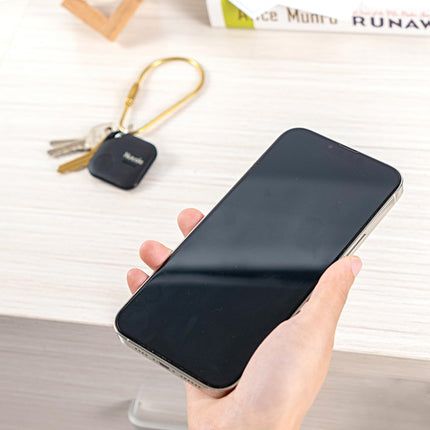 Nutale Pro Key Finder 1PCS Black - Bluetooth Key Finder Compatible with iOS and Android Item Locator for Car Keys Pet or Backpacks