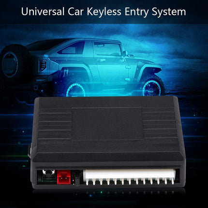 Car Keyless Entry System, Universal Keyless Access System Car Radio Remote Control Trunk Release Car Keyless Entry System Kit Door Lock Central Locking Remote Control Kit