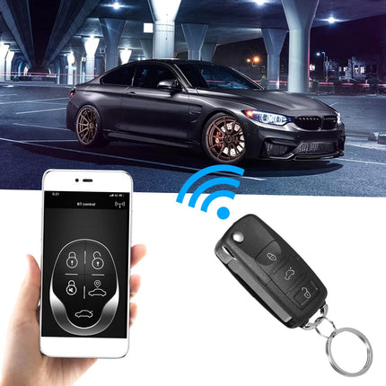 Shkalacar central locking universal car door lock trunk release, car alarm system, car key cover, keyless entry system central locking kit with remote control