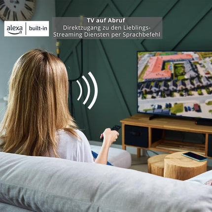 Toshiba 65-tolline Fire TV (4K UHD nutiteler, HDR Dolby Vision, kolmekordne tuuner, sisseehitatud Alexa, Onkyo heli) 65UF3F63DAZ