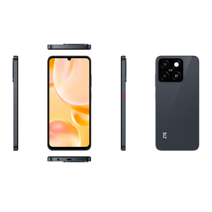 ZTE BLD A55 nutitelefon 4-128 BK kaheksatuumaline, 4 GB RAM, 128 GB, must