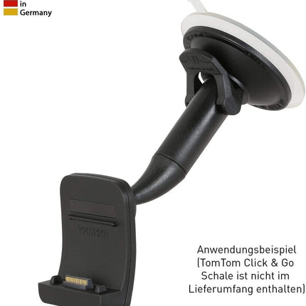 Wicked Chili car mount compatible with Tomtom Click &amp; Go/EasyPort car mount Start 40, 50, 60 / Go 40, 50, 51, 60, 61, 500, 510, 600, 610, 5000, 5100, 5200, 6000, 6100, 6200 - Made in Germany