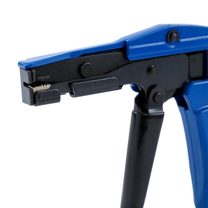 KATSU Cable Tie Gun for Cable Ties Heavy-Duty Professional Tensioning and Cutting Tool with Automatic Flush Cutting for Plastic Nylon Ties 417513