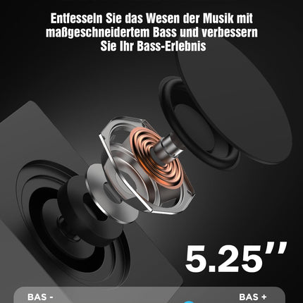 Hiwill 5.1-kanaliline teleri heliriba, Dolby Atmos ruumilise heli süsteem, 2 juhtmega ruumilise heli kõlarit, 5,25-tolline subwooferiga teleri heliriba, selge hääl, 380 W tippvõimsus, HiElite A51