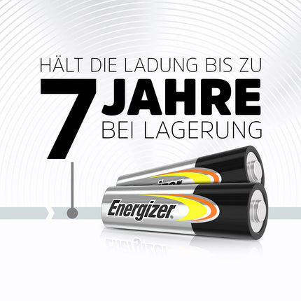 Energizer Alkaline Power AA Batteries (24 Pack) - High-Performance 1.5V Batteries - Batteries for Home and Office - 100% Plastic-Free Recyclable Packaging - 7-Year Shelf Life [Exclusively at Amazon]