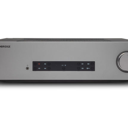 Cambridge Audio CXA81-80 MKII Watt Separate Integrated Stereo Amplifier HiFi System with Bluetooth aptX HD and ESS Sabre DAC - Lunar Grey