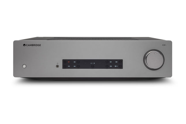 Cambridge Audio CXA81-80 MKII Watt Separate Integrated Stereo Amplifier HiFi System with Bluetooth aptX HD and ESS Sabre DAC - Lunar Grey