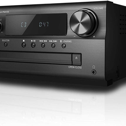 Panasonic SC-PMX94EG-K Micro HiFi System (120 W RMS, Digital DAB+, CD, FM, Bluetooth, USB, AUX) black, one size