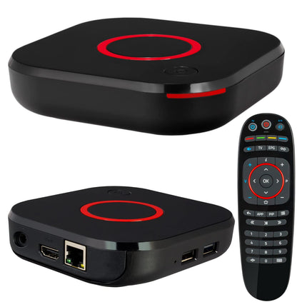 MAG 544 originaal Infomir &amp; hb-digital 4K digiboks multimeediapleier interneti-TV vastuvõtja UHD 60FPS 2160p@60 FPS HDMI 2.1 4K ja HEVC tugi USB3.0 4X ARM Cortex-A35 + HDMI-kaabel