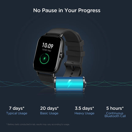 Amazfit GTS 2 Smartwatch, Smart Watch with Call, Bluetooth, 90 Sports Modes, Blood Oxygen Saturation and Heart Rate Monitor, 3GB Music Storage for Men Women