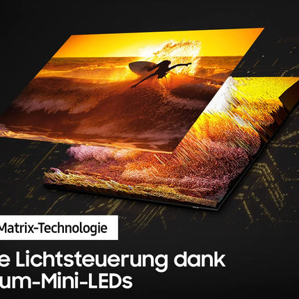 Samsung Neo QLED 4K QN90B 85-tolline teler (GQ85QN90BATXZG, Saksa mudel), Quantum HDR 2000, Neo Quantum 4K protsessor, Dolby Atmos, nutiteler [2022]
